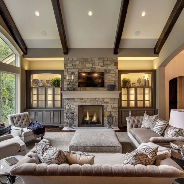 Comfortable Living Room - Westchester Home Improvements