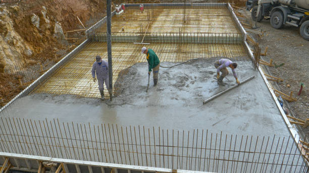 Cost-Effective Concrete Slab Foundation for New Construction